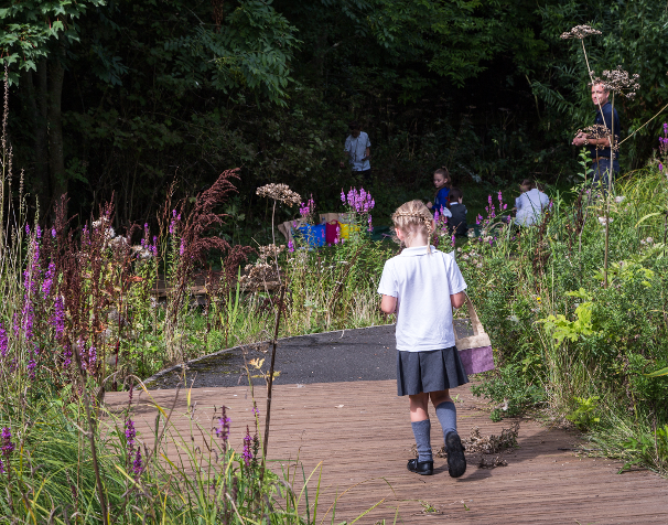 Look at Esh Winning Primary School's wonderful Climate Friendly Grounds. Their pond is surrounded by wildflowers and native trees. And it helps to prevent flooding!
#ClimateFriendlySchools #ClimateFriendlySchoolGrounds #SchoolGrounds