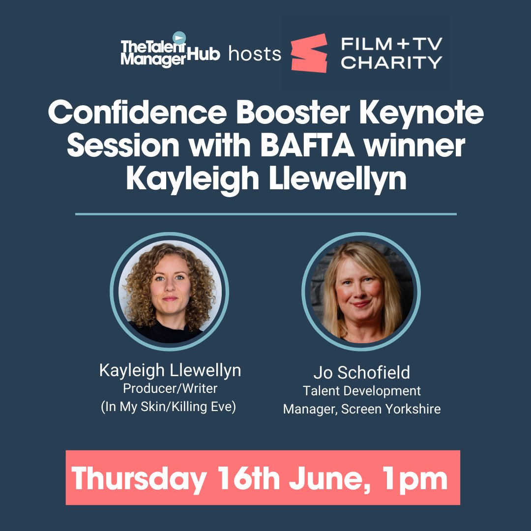 tvtalentmanager's tweet photo. TM HUB WEBINAR SPECIAL, Thurs 16th June, 1pm. Register here now https://t.co/w8AD4q9ZR8 @FilmTVCharity
#thetalentmanager #tvtalentmanager #tvjobsuk #diversityintv #workintv #film #tvrecruitment #tvproduction #jobsintelly #recruitment #webinar #confidenceatwork https://t.co/Cfl7qhibMy