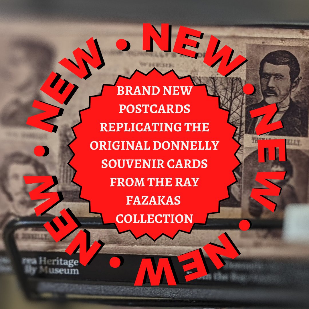 LucanMuseum's tweet photo. Due to popular demand, and the permission of Mr. Ray Fazakas, we have stocked postcards replicating the Donnelly cartes-de-visite in his collection. https://t.co/DS5UWVPi0J