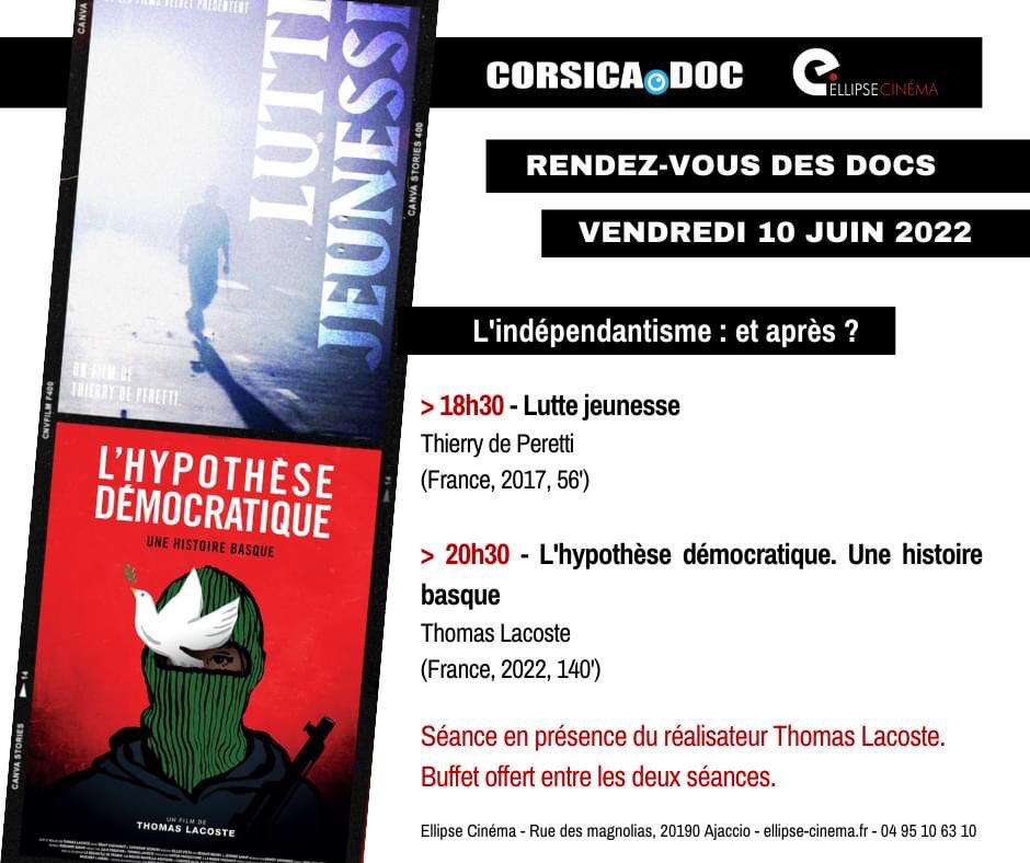 Rendez-vous demain soir à l’Ellipse pour une séance exceptionnelle en présence du réalisateur Thomas Lacoste !
