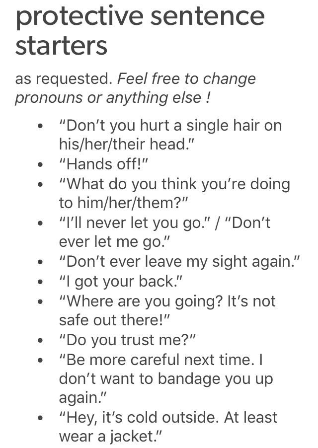 // like for a random starter!