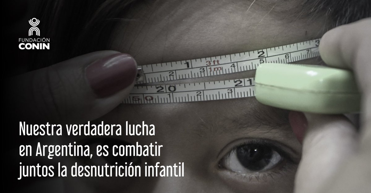 En Fundación CONIN  acompañamos cada año la recuperación de más de 400 niños y niñas desnutridos junto a sus familias, a través de la prevención, la educación 🧑‍🏫 y la atención médica🧑🏻‍⚕️. 

👉Tu aporte es fundamental
¡Sumate hoy con una donación mensual! donaronline.org/fundacion-coni…