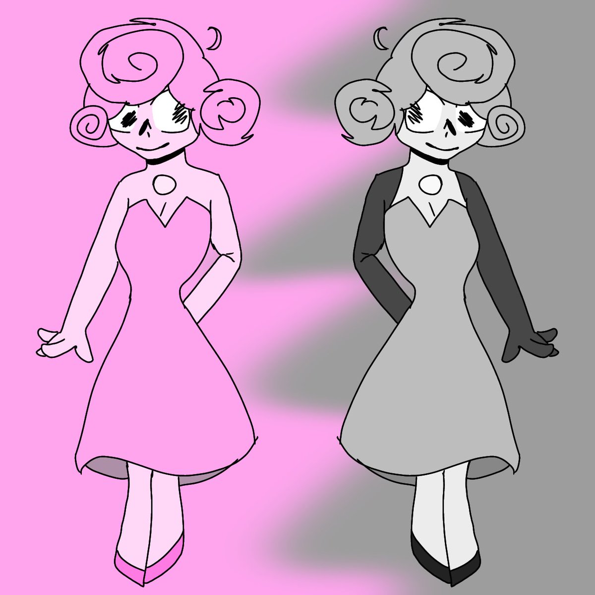 lman_secondgen's tweet image. What's the use of being blue Collaboration

Rosemary is the purpled hair one which is going to be the yellow diamond innit

Toby is the brown hair dude as blue diamond innit

Rosemary's kids which I forgot to name is going to be the pearls
#collaboration? #animationcollaboration