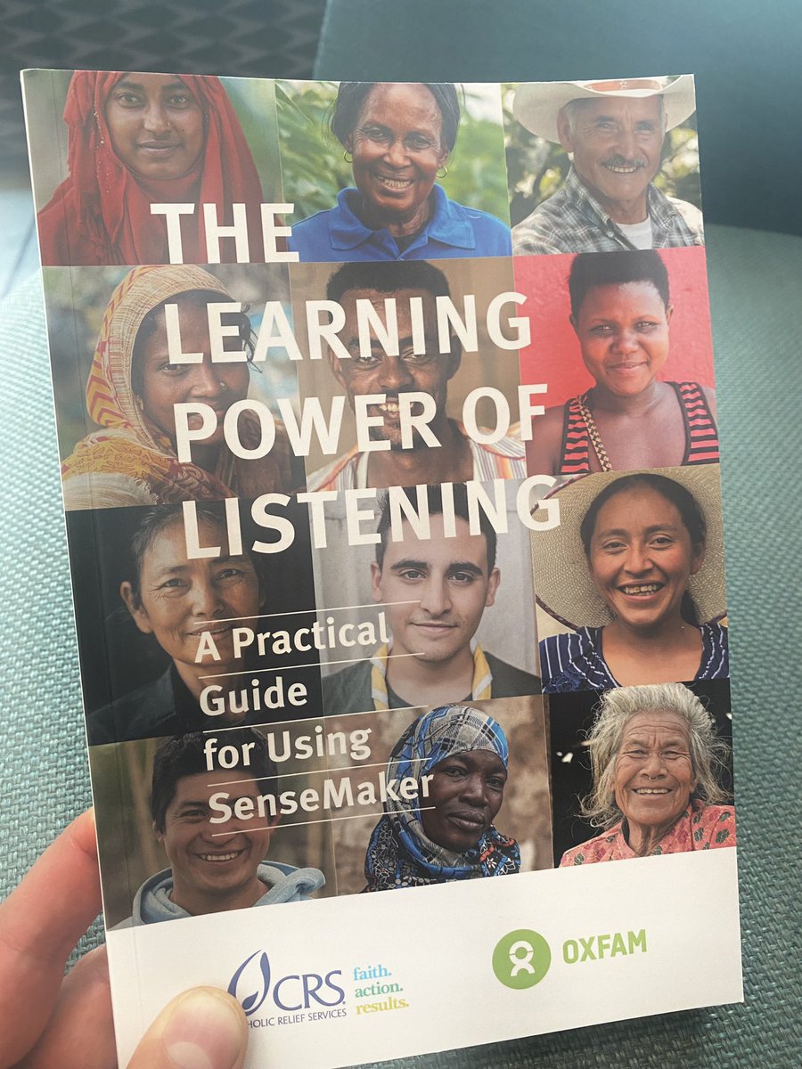 💥Very proud to finally present the SenseMaker Practitioner Guide I co-authored with @guijti  <a href="/mgottret/">Veronica Gottret</a> @annahanchar and <a href="/RitaMuckenhirn/">Rita Muckenhirn</a> supported by <a href="/CatholicRelief/">CatholicRelief</a> and <a href="/oxfamgb/">Oxfam</a> Hard/Soft copies: lnkd.in/e7Cdrh-2 #SenseMaker  #Listening #complexity <a href="/VoicesThatCount/">VoicesThatCount</a>