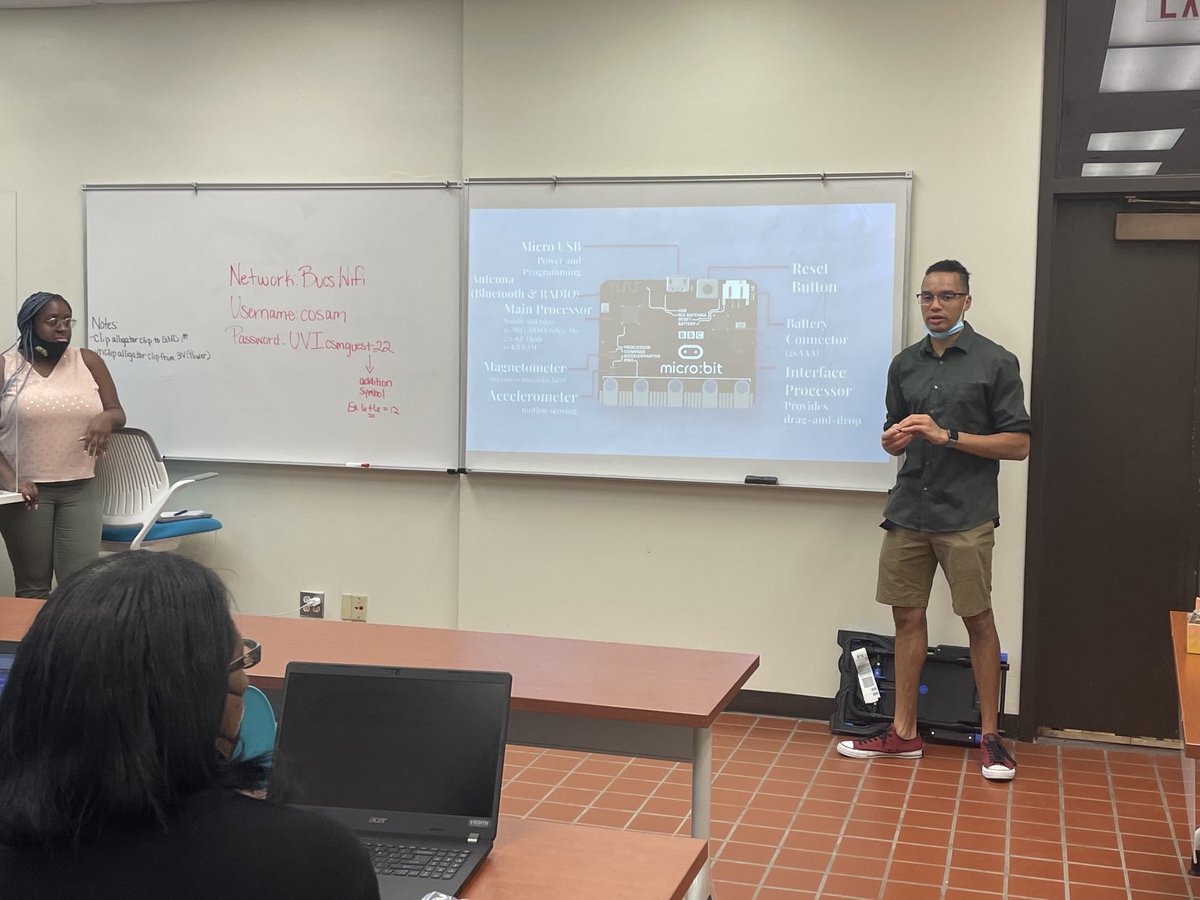 avarma99's tweet photo. Thanks to ⁦@InfyFoundation⁩ I, along with a wonderful group of St. Croix school teachers, know the answer to the question: “What is an accelerometer?”  #InfosysPathfinders https://t.co/QO7fv41mtS