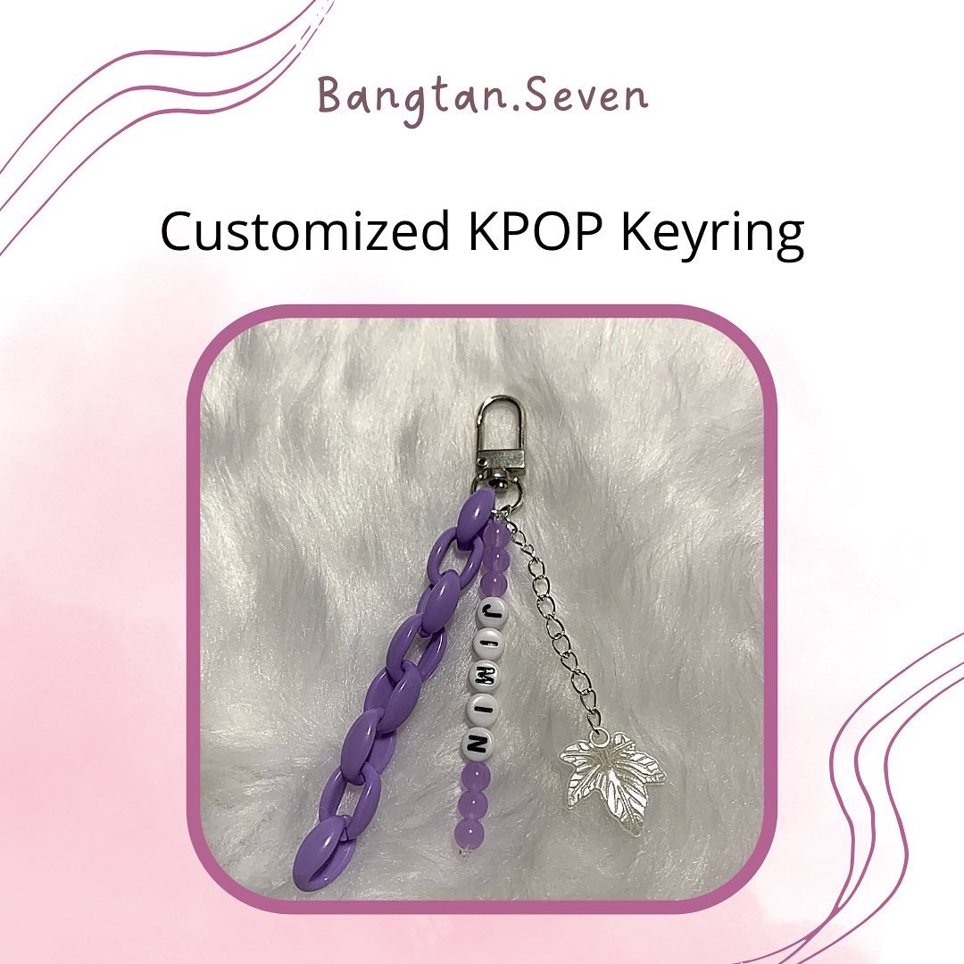 purplecustomph's tweet photo. Customized KPOP Keyring
Php 55 pesos each
- Available
โข Yoongi (violet & pink)
โข Jhope ( pink & violet)
โข Jimin (violet & white)
for Personalized: Preferred color/Name (8 max & letters only)
Shopee Shop: https://t.co/zMHXQDxoxK
#btskeyring #BTS #BTS9thAnniversary https://t.co/ODGS3zKnyc