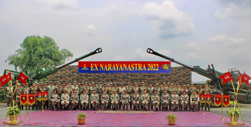 “If You can be seen, You can be hit”
#TrishaktiCorps #IndianArmy conducts Excercise #Narayanastra. Validates sensor-shooter integration. Demonstrates fusion of modern concepts and futuristic technology to achieve faster decision making.
<a href="/adgpi/">ADG PI - INDIAN ARMY</a>
<a href="/easterncomd/">EasternCommand_IA</a>