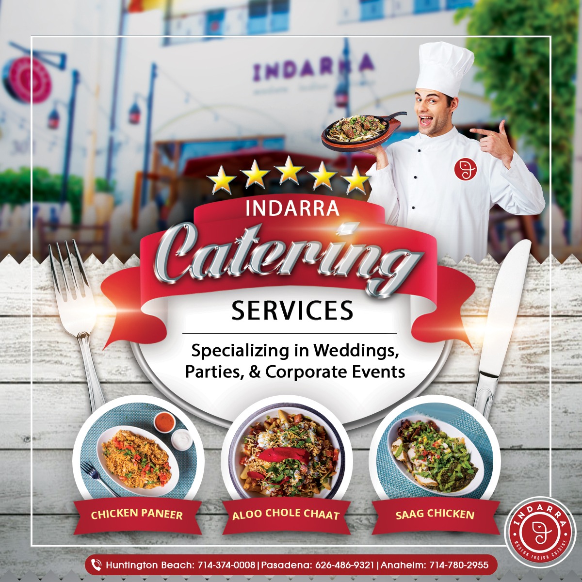 Indarra_eats's tweet photo. Good taste ,Good life. We offer catering services for all types of events, specializing in Weddings, Parties & Corporate events.
.
.
#indarraeats #cateringservices #food #wedding #events #party #corporateevents #healthyfood #pickuporders #indiancuisine #huntingtonbeach #pasadena https://t.co/vx8bP2UYBW