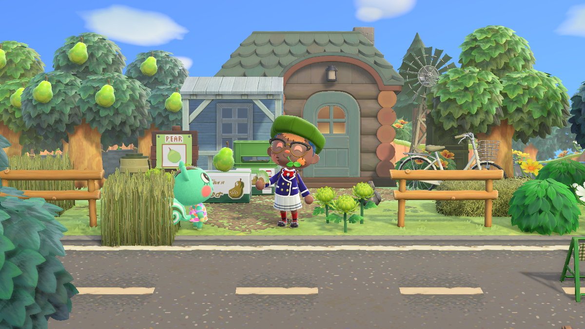 I visit Calamint! Inspired by the road layout! @crossing_basil #AnimalCrossing #ACNH #NintendoSwitch