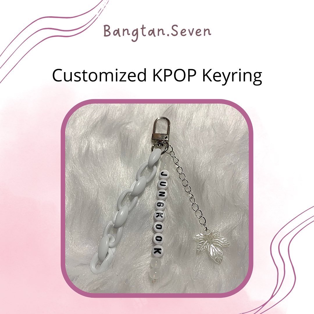 purplecustomph's tweet photo. Customized KPOP Keyring
Php 55 pesos each
- Available
โข Taehyung ( white )
โข Jungkook ( white )
for Personalized: Preffered color/Name (8 max & letters only)
Shopee shop: https://t.co/zMHXQDxoxK
#btskeyring #btscustomized #btsย #BTS9thAnniversary https://t.co/VhPSxFvUZI