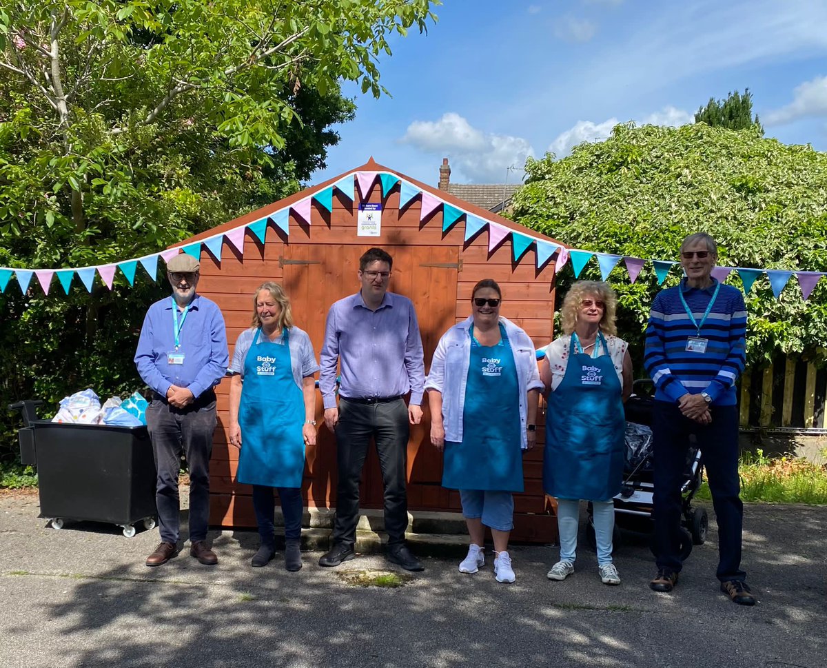 BabyStuffCM7's tweet photo. Thank you @loveessexuk for your funding which helped towards the purchase of our new shed where we will be able to store larger items like pushchairs and cots 👶👶👶 https://t.co/6O3n7pkyrt