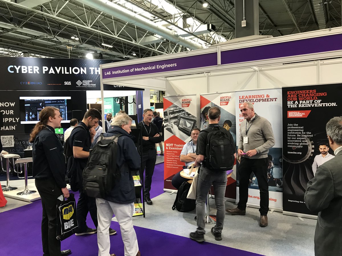 Today we are at the Manufacturing and Engineering Week in Birmigham. 
Come by and have a chat with us. 

#imeche #mandeweek