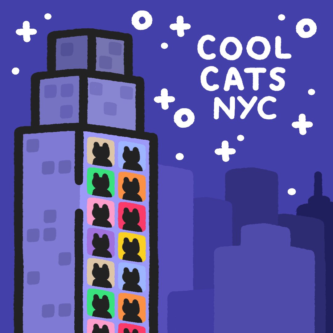 coolcats's tweet image. 📢📢We’ve heard the community and due to popular demand, we will reopen the store at 11AM EST / 5pm BST for a chance to have your cat projected around NYC!! 

The store will remain open until Saturday at 3PM EST / 9pm BST! 📢📢