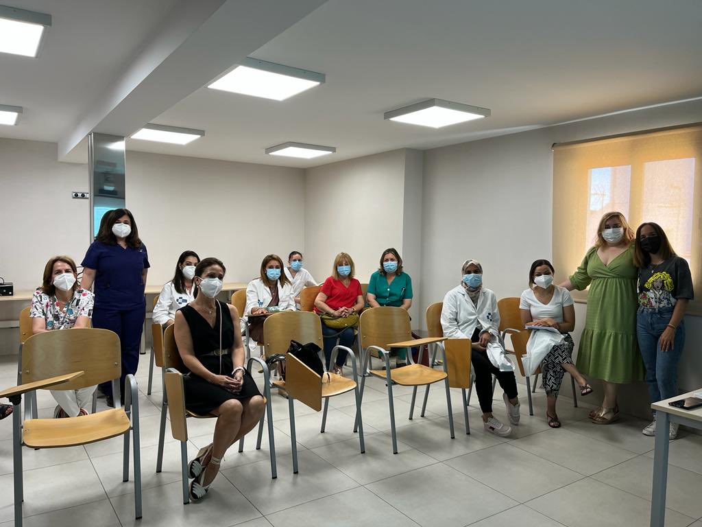 .<a href="/AutismoMelilla/">Autismo Melilla</a> ofrece una charla a los profesionales del centro de salud de Polavieja sobre el Trastorno del Espectro Autista en niños y jóvenes. <a href="/Ingesa_Melilla/">Ingesa_Melilla</a> facebook.com/30273284988237…