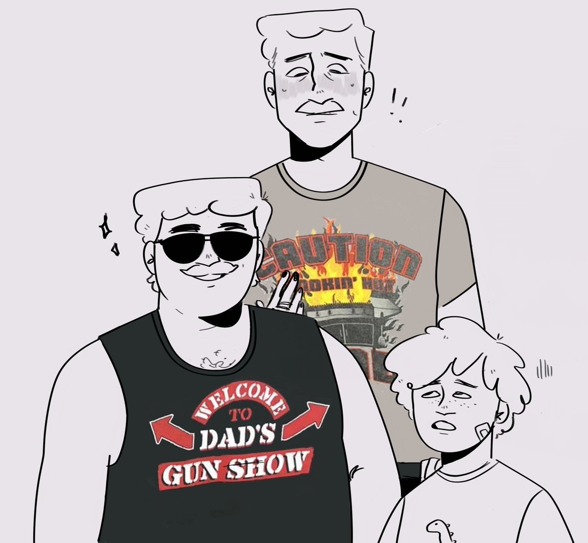 modern patcap aka how to embarrass your son and your husband in one foul swoop #BBCGhosts