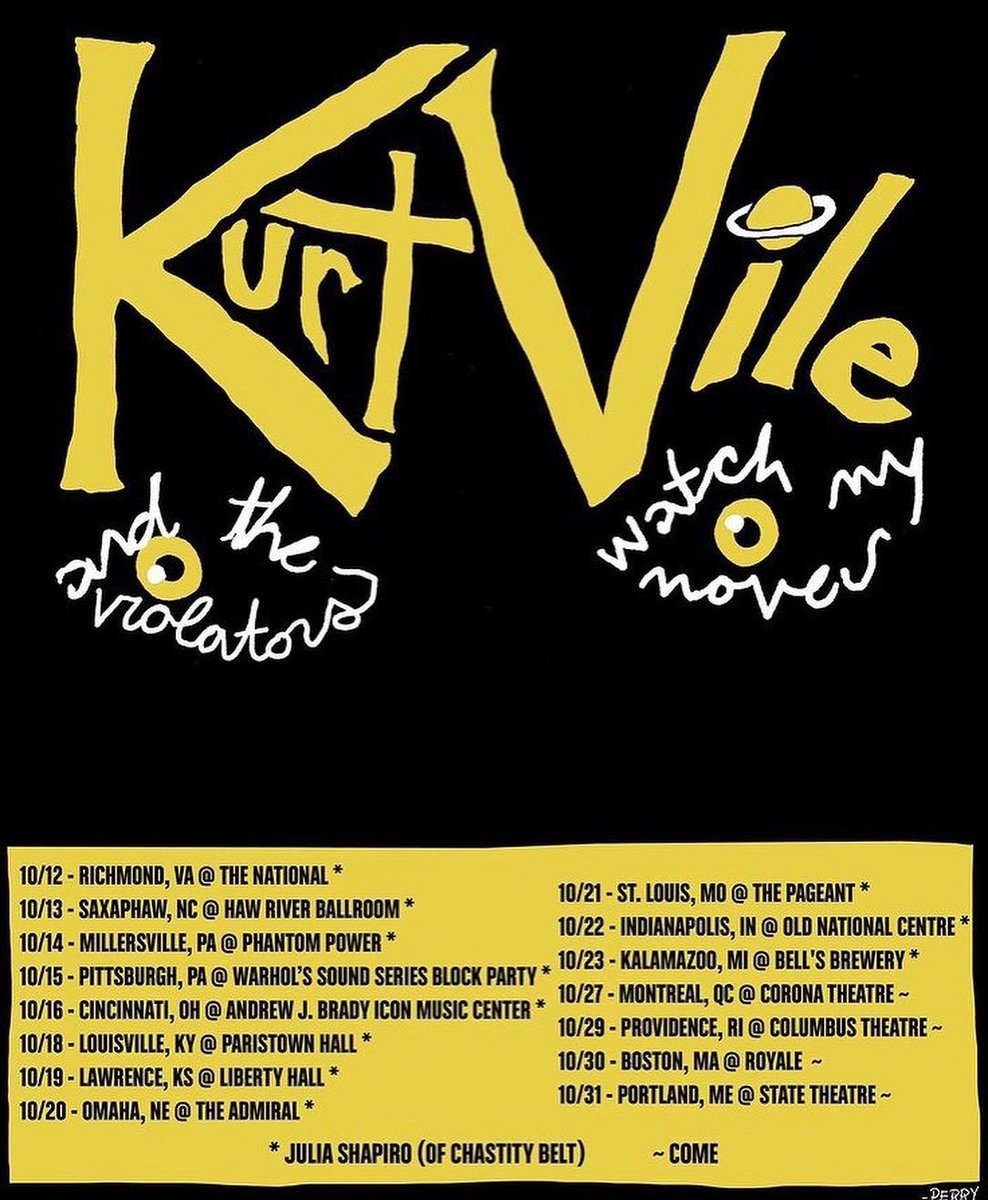 JUST ANNOUNCED 💥 Julia Shapiro (@cool__slut) is going on tour with @KurtVile! Tix on sale tomorrow! 

📸 Annie Truscott 
🎨 @PerryShall 

#juliashapiro #kurtvile