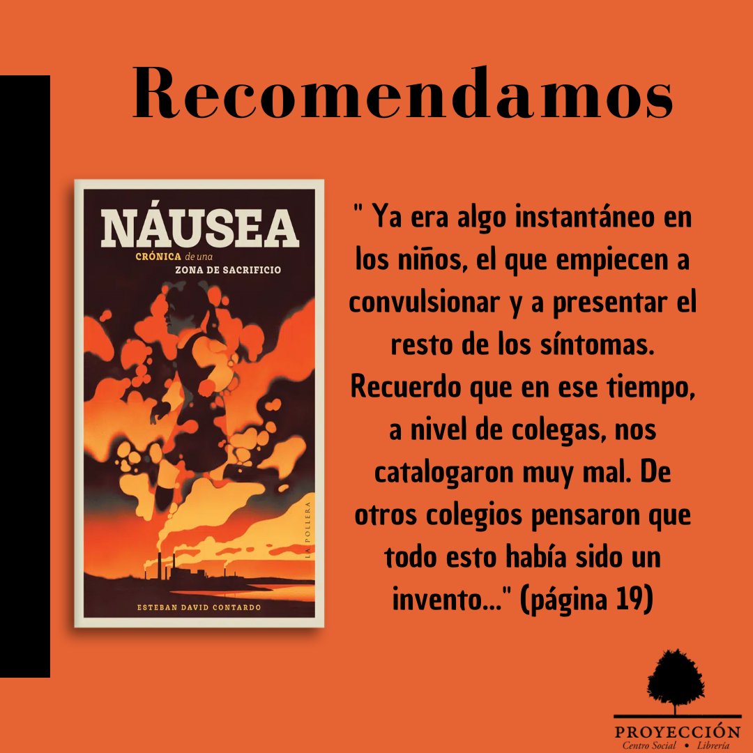 LibProyeccion's tweet photo. Nuevamente en Quintero escolares  ven afectada su salud por  intoxicación con dióxido de azufre, producto de la gran contaminación ambiental que generan  empresas de la zona.
A raíz de eso recomendamos el libro Náuseas. Crónicas de una #zonadesacrificio, de @edcontardo https://t.co/KWOrHoRbv9