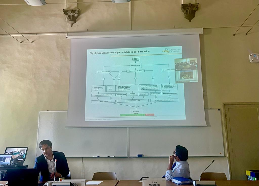 FSRComsMedia's tweet photo. @FSR_Transport @EUI_EU @FSR_Energy @EUI_Schuman @LeonardoMeeus @JMGlachant @PLParcu @daniel_schnurr @UniPassau @myfirstSN @niccocox @PisarkiewiczAnn How do big (user) #data generate value for companies?
A very interesting overview provided by @daniel_schnurr @UniPassau at the #FSRAnnualConference "From data spaces to data governance" https://t.co/gAoYtCT06b