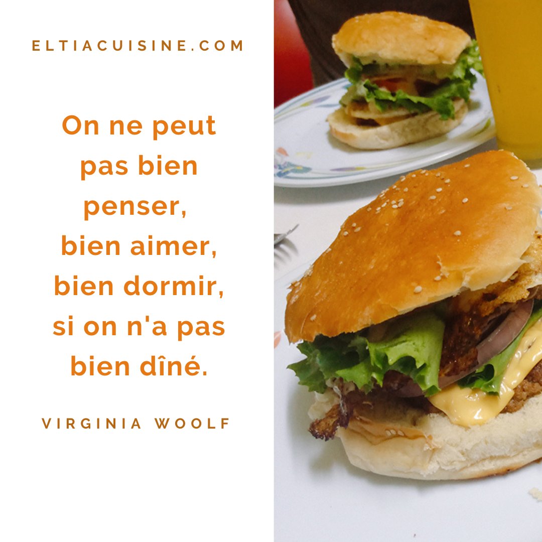 "On ne peut pas bien penser, bien aimer, bien dormir, si on n'a pas bien dîné." Virginia Woolf

#foodiequotes #June #NewMonth #monthlymotivation #eltiacuisine #IvorianFoodBlog