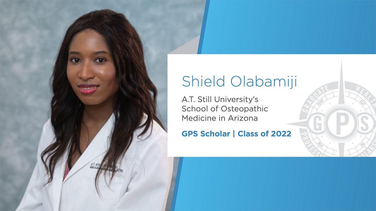 ATSU_news's tweet photo. ATSU-SOMA's Shield Olabamiji, DO, '22, was a recipient of our Graduate Health Professions Scholarship. We're celebrating our graduating GPS Scholars and wishing them the best. Congratulations, Dr. Olabamiji!
Support GPS at https://t.co/6zODj4LNvO
#ATSUPride #ATSUDiversity https://t.co/XGmCco9cHY