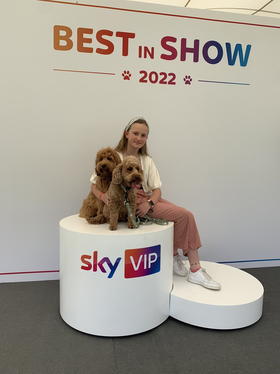 #skyglassatgoodwoof what a day 💖💖🐾🐾