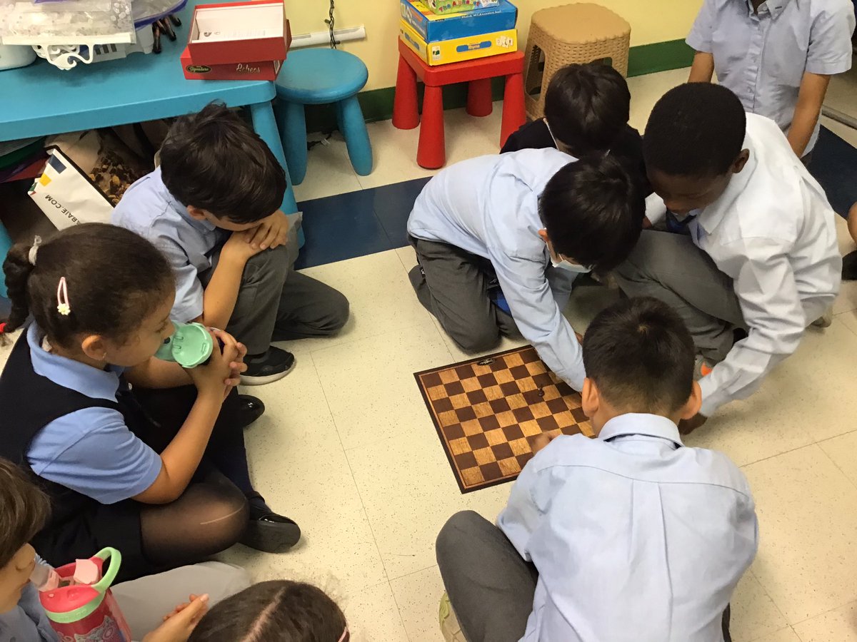 MsSpecksClass's tweet photo. Mr. L taught us some rules of #chess to start our #TeachtheTeacher today!  Thank you! https://t.co/L02CQMDQtN