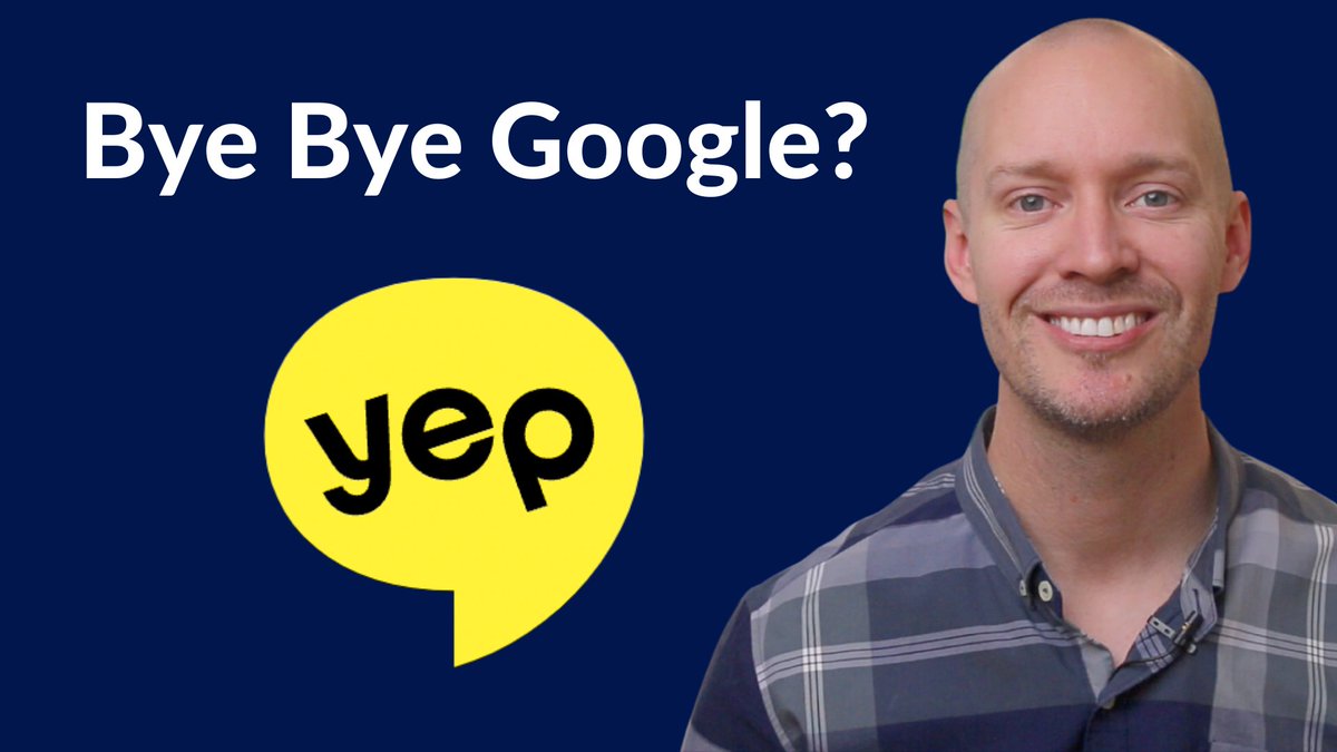nathangotch's tweet image. Will Yep change the SEO game? 

*new video link in bio