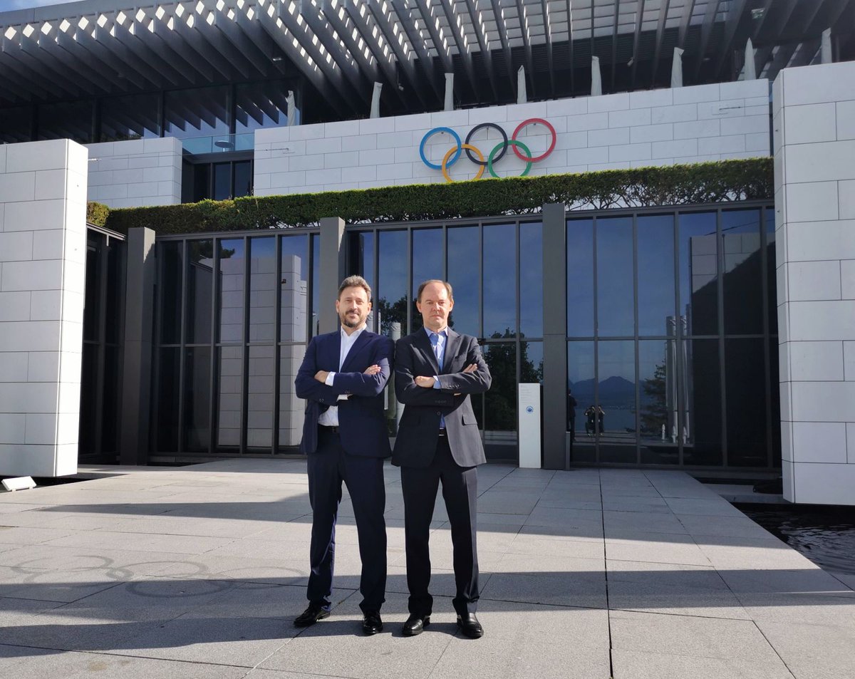 belegends_ok's tweet photo. Another big step forward for LEVERADE in the sports field πͺ
Our CEO, @AntonioRomero, and our Public Affairs Manager, @73Delamorena, presented the project and our #NFT Trophies to some of the most relevant stakeholders in the sports industry at the Olympic Museum at the #HFS2022 https://t.co/RsrO4dwRfA