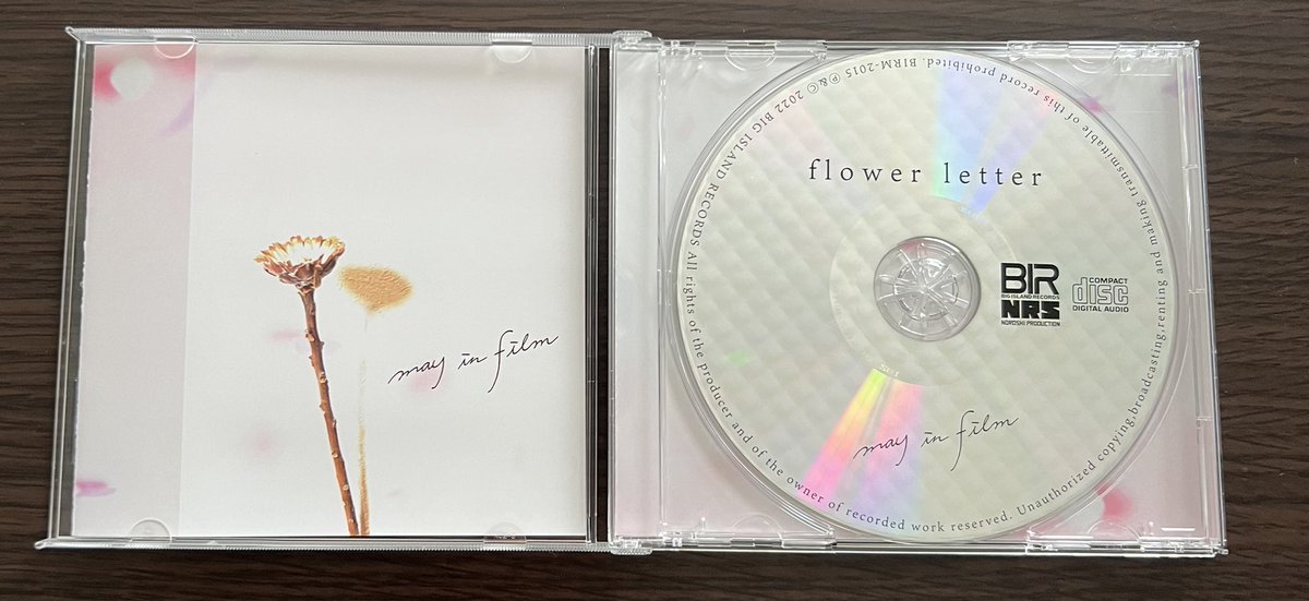 k_s_ot25's tweet image. 一生の宝物
#メイフィル
#mayinfilm
#flowerletter