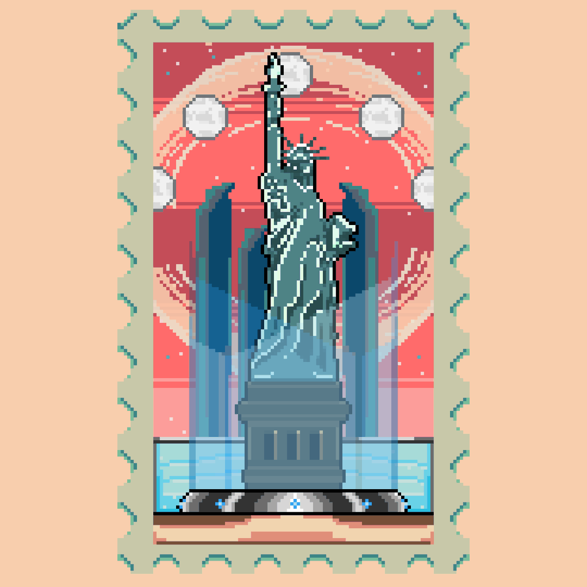 8Bit-Postal tweet media