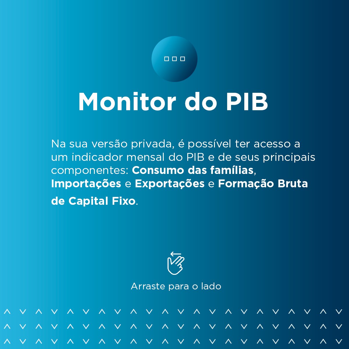 FGVIBRE's tweet photo. Com o Monitor da Atividade econômica você pode acompanhar mensalmente os nossos #indicadores e entender as perspectivas e variações de crescimento dos diferentes #setores, orientar as definições estratégicas e de investimento de seu #negócio [...] https://t.co/NZLHezF7dL