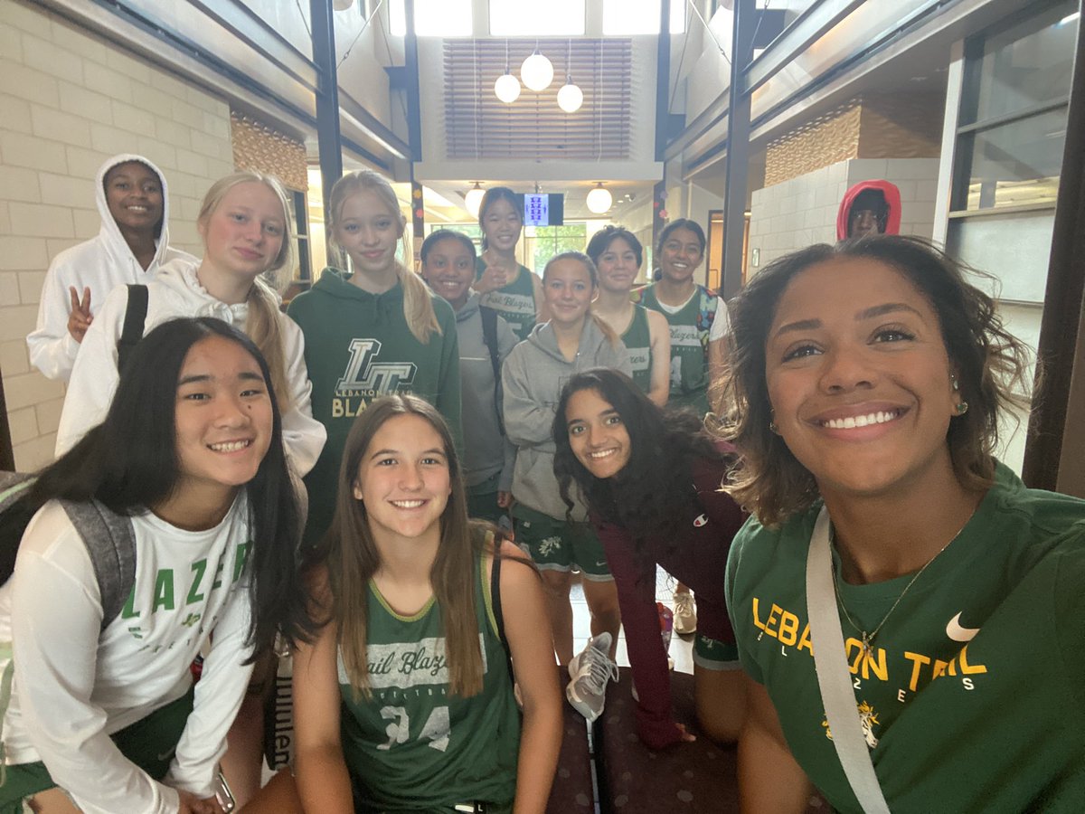 LT_girls_hoops's tweet photo. Trail Blazers are ready for team camp!! @SFAWBB @LebanonTrailHS https://t.co/gcRFI71UfM