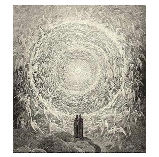 Fantastic that @chromaensemble performed my ‘Rosa Celeste’ for violin, clarinet & cello today at @imperialcollege My piece responds to the beautiful illustration of the Empyrean in Dante’s ‘Divine Comedy’ by Gustave Doré, premiered by CHROMA in 2017. Huge thanks to all 👏👏👏