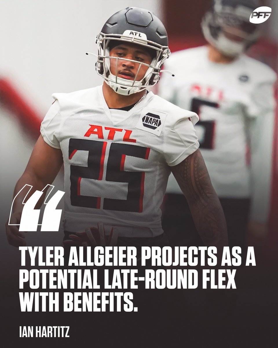 Don't sleep on Tyler Allgeier 👀