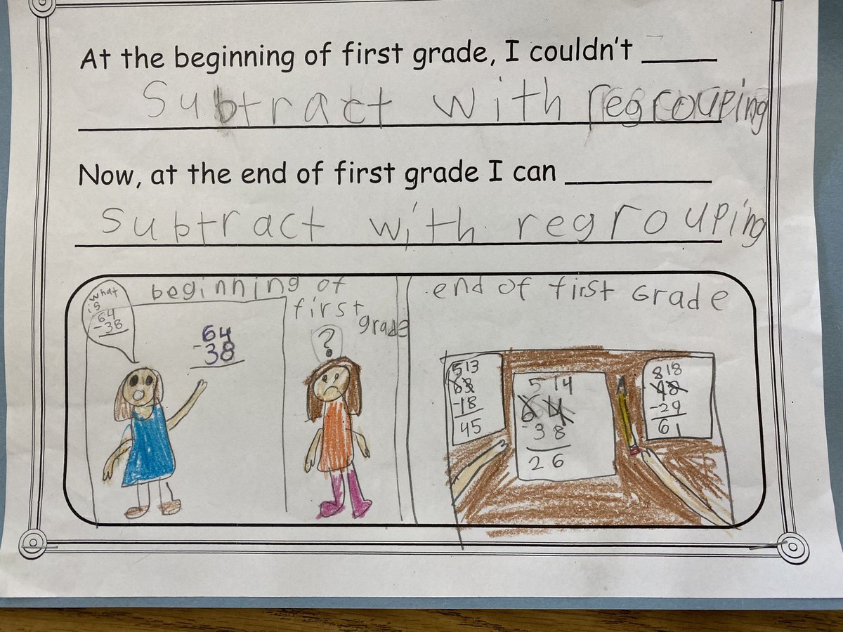 Our class has grown so much in so many ways!  They are ready for Second Grade❤️ ⁦<a href="/BGreenSchool/">Bowling Green School</a>⁩ ⁦<a href="/emeadowschools/">East Meadow Schools</a>⁩