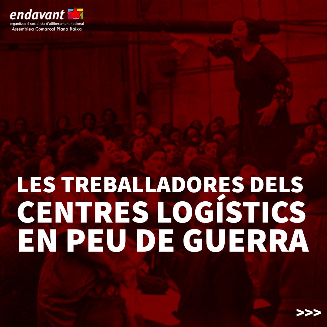 EndavantPB's tweet photo. 📢 Les anticapitalistes no ens deixem encisar pels cants de sirena i encoratgem el poble treballador a organitzar-se sindicalment per tal de no cedir ni un mil·límetre en la defensa dels seus drets laborals.
#HiHaUnaAltraManeraDeViure
#AmazOff
https://t.co/AKUOzrJlWH https://t.co/M5DKfJDRMW
