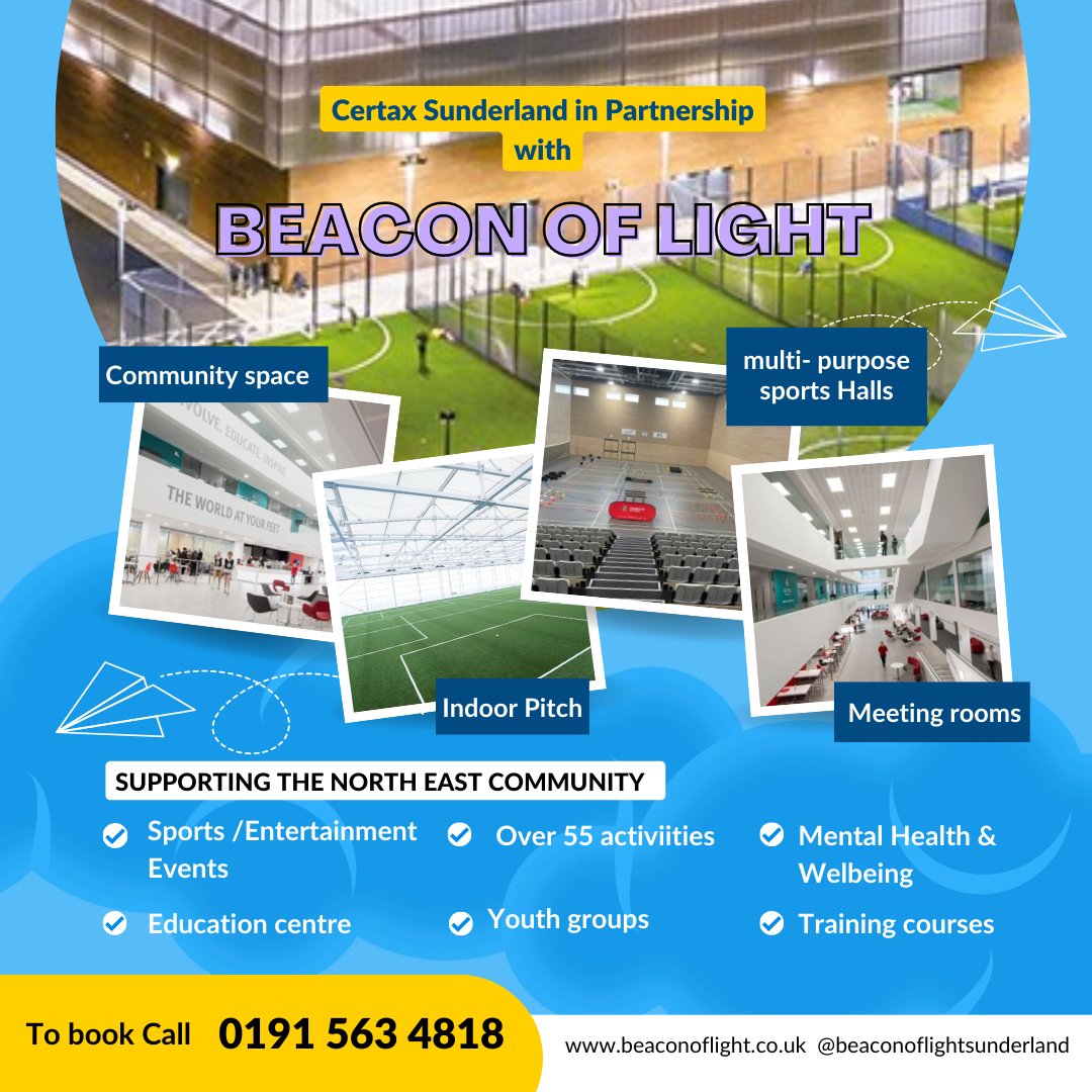 Certax Sunderland &amp; <a href="/BeaconofLight/">Beacon of Light</a> 🙂