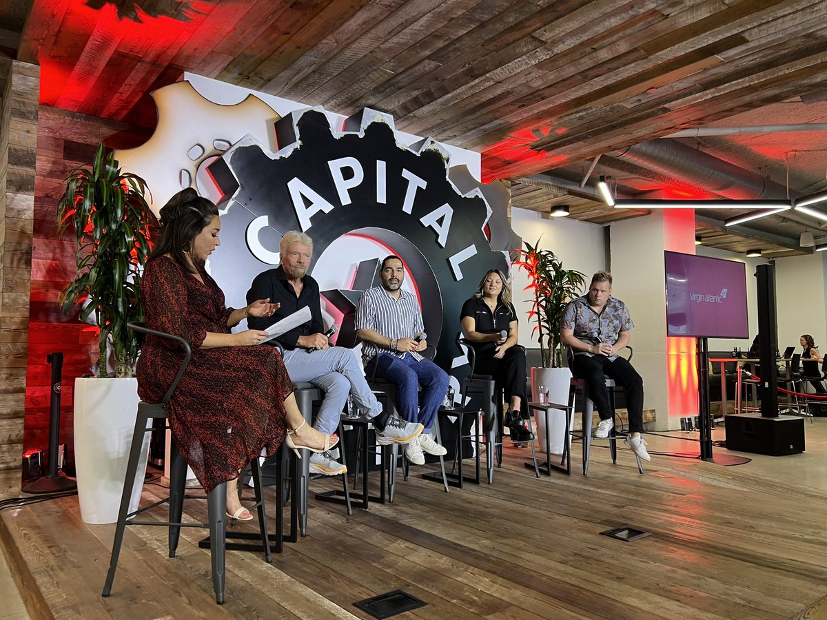 JoshuaBaer's tweet image. “Austin is the city of entrepreneurship for the world… and here we are in the palace of entrepreneurship.” @richardbranson @CapitalFactory @AustinStartups @TexasManifesto