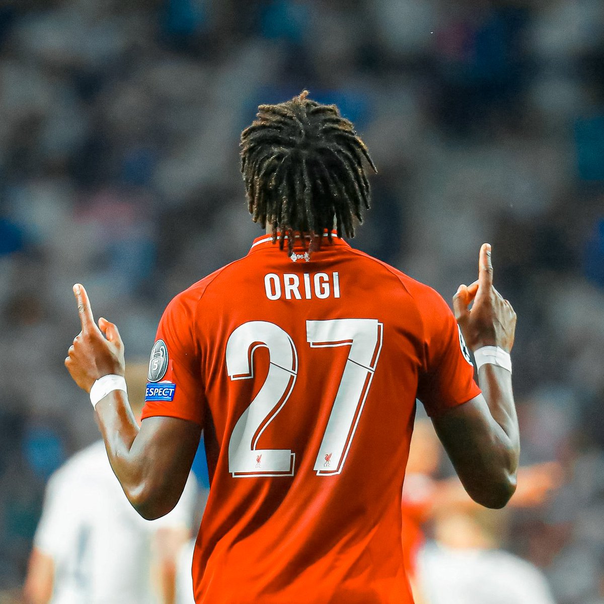 Anfieldbr's tweet photo. Origi pelo Liverpool:

175 partidas
41 gols
18 assistências
6 títulos
Pai do Barça, Everton e gol em final de Champions.

Thanks @DivockOrigi ❤️ ou como dizem por aí: ORIGOAT 🐐

#origi #milan #origoat #premierleague #championsleague #lfc #liverpoolfc #liverpool #ucl #27 https://t.co/wiTtMT7mOq