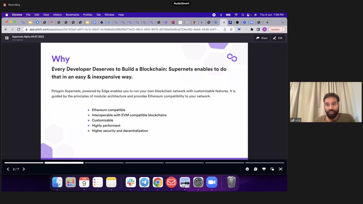 beau_zabdiel's tweet photo. Currently on the Polygon Alpha session and I am really loving the discussion of giving the power to builders by letting them create their own blockchain🌎

Getting closer in creating a more builder friendly environment for builders here in the Web 3.0 space!🤝
#PolygonAlpha https://t.co/35GzFu3NrX