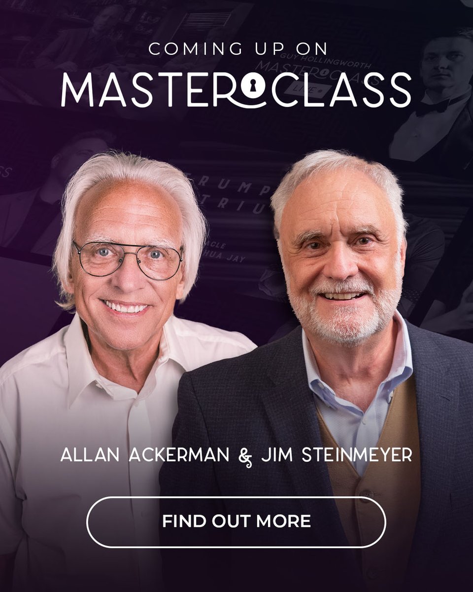 Try VI Monthly for $1. Sign up now and get <a href="/WhoIsAndi/">Andi Gladwin</a>'s last Masterclass session added to your account instantly, then join us for the 2nd session on the 12th and the live Q&amp;A on the 19th. Up next: Allan Ackerman and Jim Steinmeyer!

vanishingincmagic.com/vanishing-inc-…
