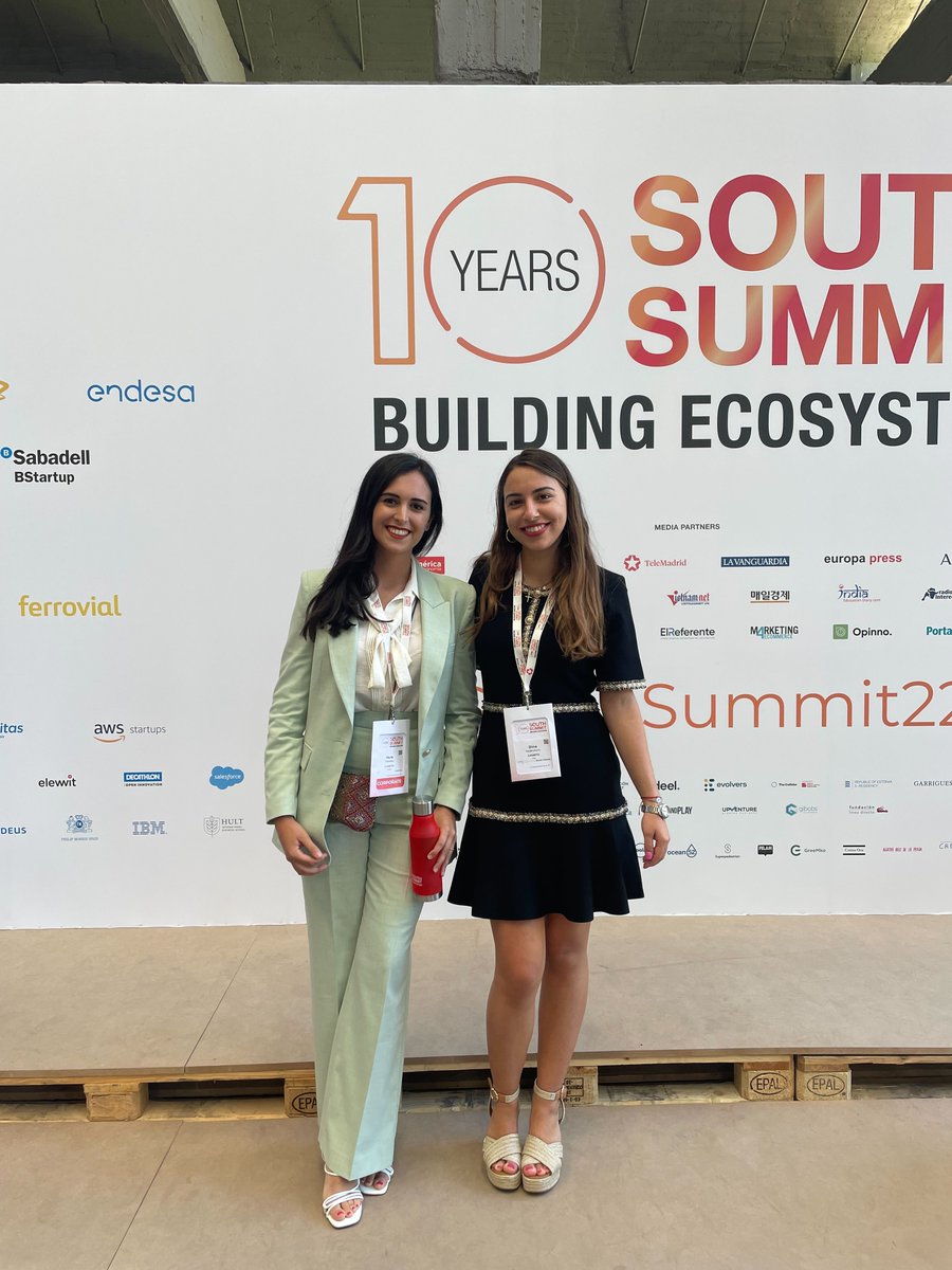Our CEO <a href="/DinaRadenkovic/">Dina Radenkovic / Turner</a>, chairman <a href="/martinvars/">Martin Varsavsky</a>, and Fertilo scientist <a href="/Maria_Marchante/">Maria Marchante</a> at <a href="/south_summit/">South Summit</a> Madrid #SouthSummit22
