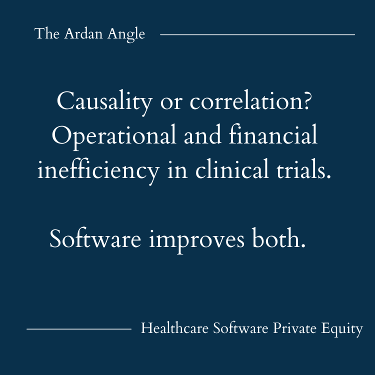 #clinicaltrials  #LifeSciences #digitalhealth #healthit #healthcaresoftware #PrivateEquity #pharmait