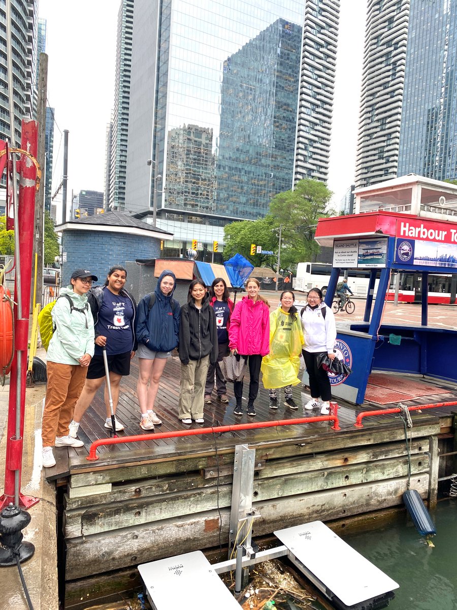 TOPortAuthority's tweet photo. Spotted! Trash Team researchers doing a walking tour of the Waterfront to view the Seabins they will be characterizing this season, from Marina Quay West to Police Basin to Pier 6. 👌
Stay tuned for more on the 2022 #TrashTrapping & research season!
#AtTheWaterfront #ITTN https://t.co/77X1rhxh3t