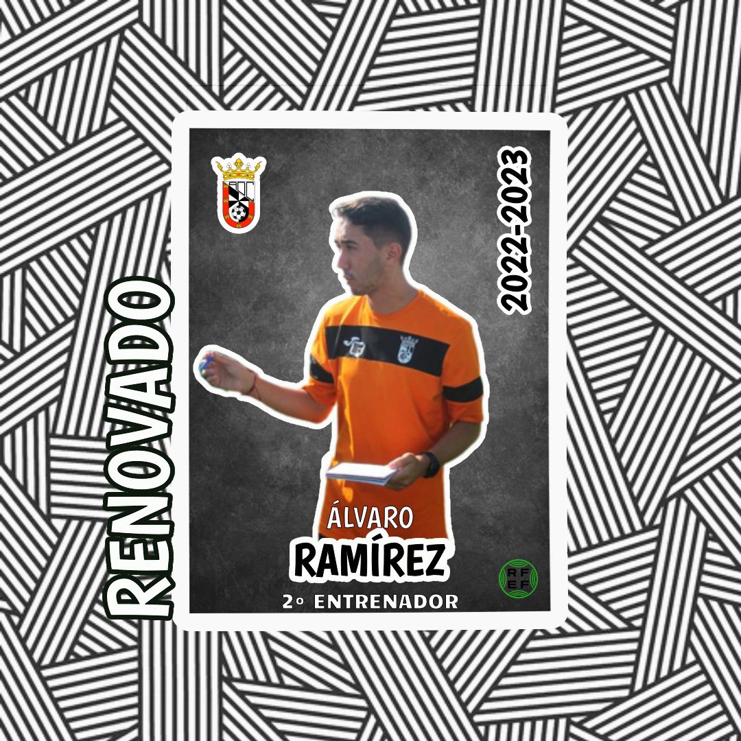 ADCeuta_FC's tweet photo. OFICIAL | 📣

La AD Ceuta FC anuncia la renovación de Álvaro Ramírez como segundo entrenador del filial para la próxima temporada.
Mano derecha de Berlanga y pieza clave del éxito de nuestro conjunto filial la pasada temporada. 
¡Bienvenido de nuevo y muchos éxitos! https://t.co/0MvuF8QgGs
