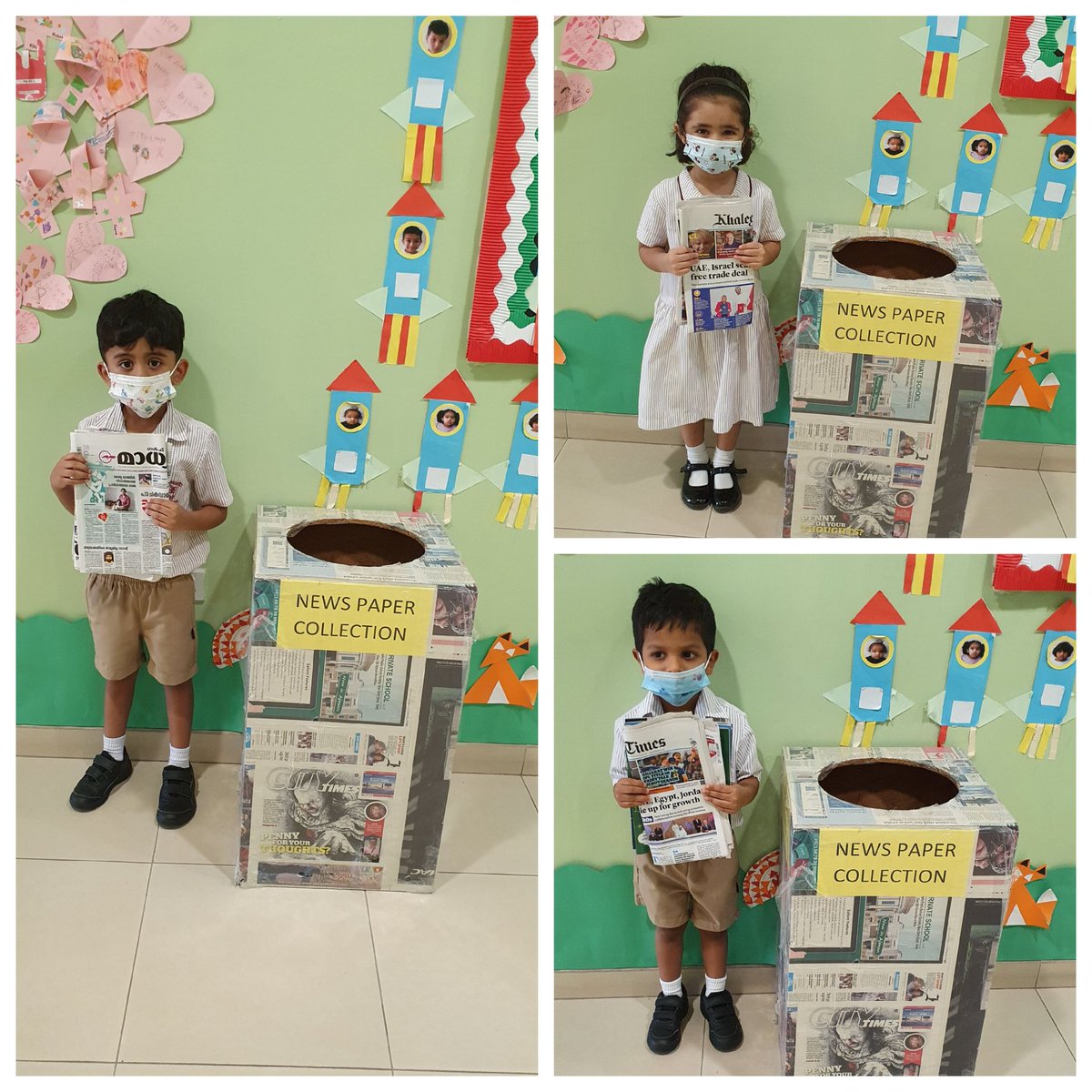 monikalawate's tweet photo. Thank you Imran, Khadeejah and Saad for your contribution towards #NewsPaperCollectionDrive
#KG1BKindnessSprinklers
@NMSKindergarten @gemsnms_alkhail @MichelleVerghe1 @shreyamukh2920 https://t.co/4EJtfUgvU6