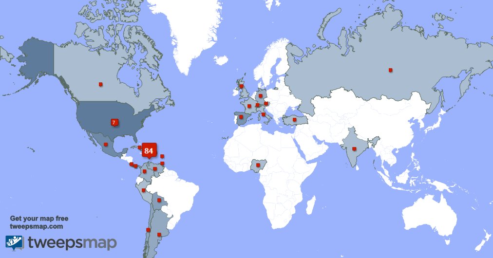 Tengo 3 nuevos seguidores, desde Cuba 🇨🇺, y más durante la última semana tweepsmap.com/!SnyderZorrilla