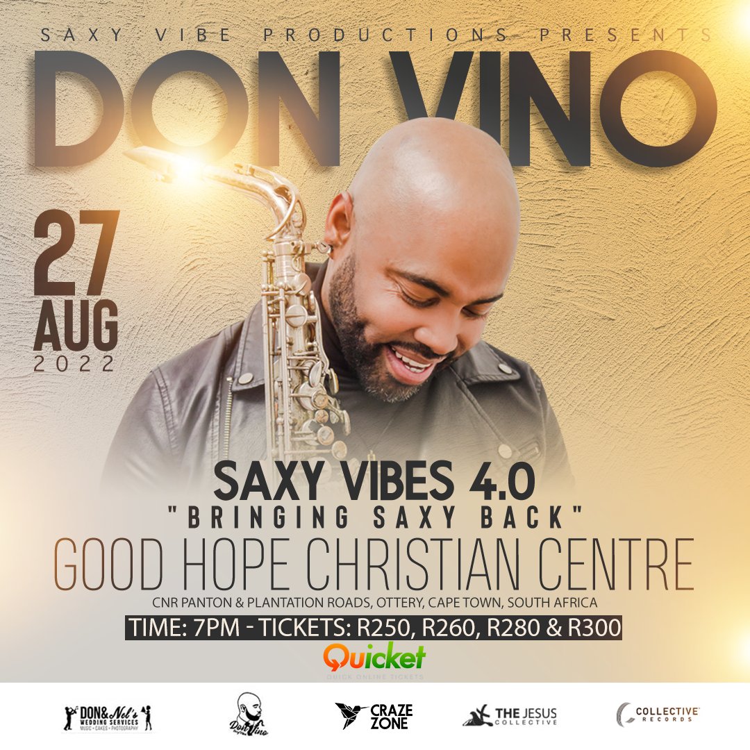 My 1st BIG SHOW after 2 yrs &amp; I'm so excited 2 bring this highly entertaining show Back 2 the stage w/ my fantastic band &amp; sum of SA's finest artists, the 4th installment of the show is going to be absolutely FANTASTIC! Purchase ur tickets NOW. Link below.
quicket.co.za/events/178423-…