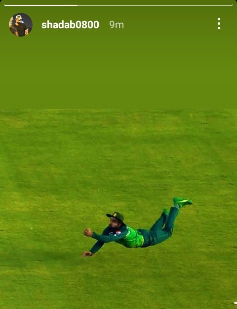 Shadab Superstar Khan😍🙌 Vice-Captain Kaptaan ❤️ My
Heart MA🥰@76Shadabkhan Flying Man & Superman Goat🐐X King👑XRoar🦁#Hasnain #Babar X #Khushdil #Nawaz 

#ShadabKhan #Shadab #Cricket #CricketTwitter #BabarAzam𓃵 #Rizwan #Shaheen #HassanAli #PAKvWI #PAKvsWI #WIvsPAK #Pakistani