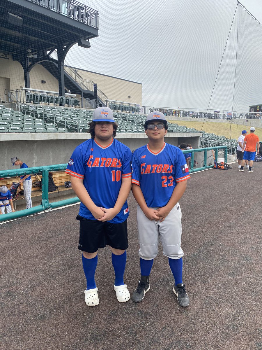 <a href="/gatorsba/">Gators Baseball/Fastpitch Academy</a> win 14-0 over NTX. 
Players of the Game:
#10 Thomas S went 2/2 with an inside the park homerun and a single!
#23 Richie M went 1/2 with a big double!
Great game Gators!